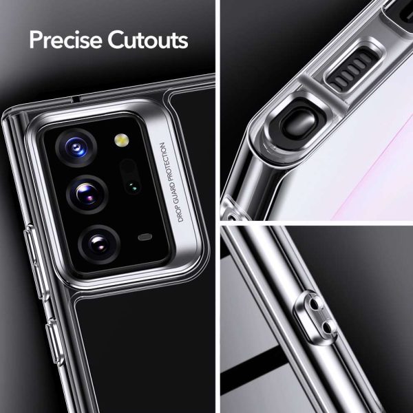 Galaxy Note 20 Ultra Classic Hybrid PC + TPU Case by ESR - Crystal Clear - Image 7