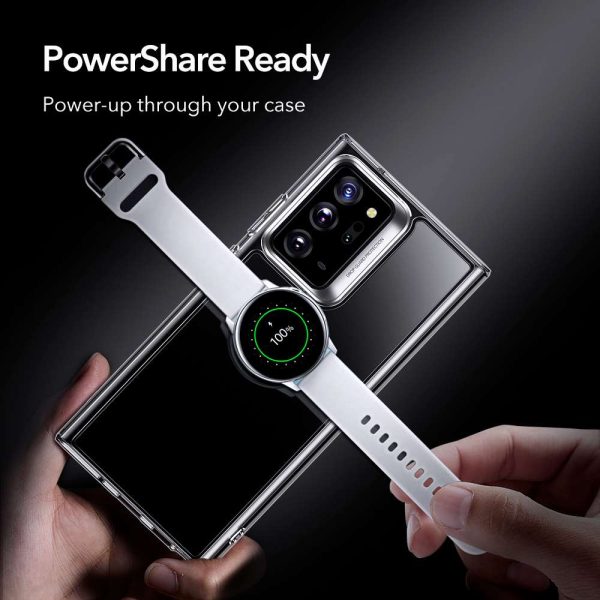 Galaxy Note 20 Ultra Classic Hybrid PC + TPU Case by ESR - Crystal Clear - Image 5