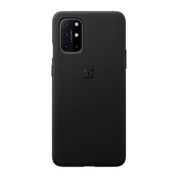OnePlus 8T Sandstone Bumper Case Original by OnePlus - Black - Image 1