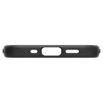 Apple iPhone 12 mini Liquid Air Case by Spigen - ACS01744 - Matte Black - Image 5