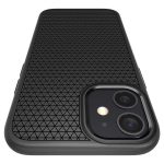 Apple iPhone 12 mini Liquid Air Case by Spigen - ACS01744 - Matte Black - Image 3