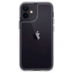 Apple iPhone 12 mini Quartz Hybrid Tempered Glass Case by Spigen - ACS01748 - Crystal Clear - Image 2