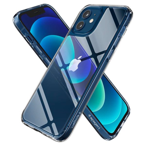 detail_ip12mini_qh_14 Apple iPhone 12 mini Quartz Hybrid Tempered Glass Case by Spigen - ACS01748 - Crystal Clear - Image 8