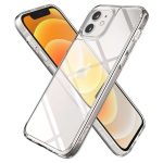 Apple iPhone 12 mini Quartz Hybrid Tempered Glass Case by Spigen - ACS01748 - Crystal Clear