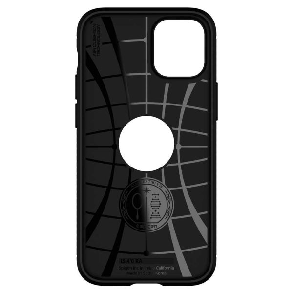 detail_ip12mini_ra_06 Apple iPhone 12 mini Rugged Armor Case by Spigen - ACS01743 - Matte Black - Image 4