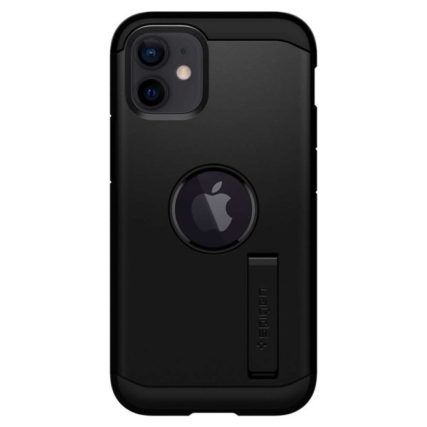 Apple iPhone 12 mini Tough Armor Case by Spigen - ACS01753 - Black - Image 9