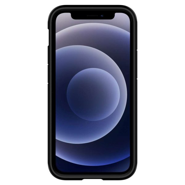 Apple iPhone 12 mini Tough Armor Case by Spigen - ACS01753 - Black - Image 6