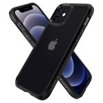 Apple iPhone 12 mini Ultra Hybrid TPU + PC Case by Spigen - ACS01746 - Matte Black - Image 3