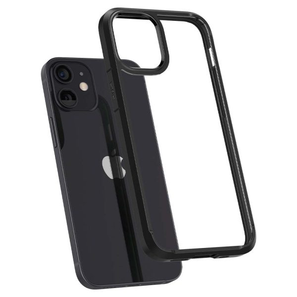 Apple iPhone 12 mini Ultra Hybrid TPU + PC Case by Spigen - ACS01746 - Matte Black - Image 2
