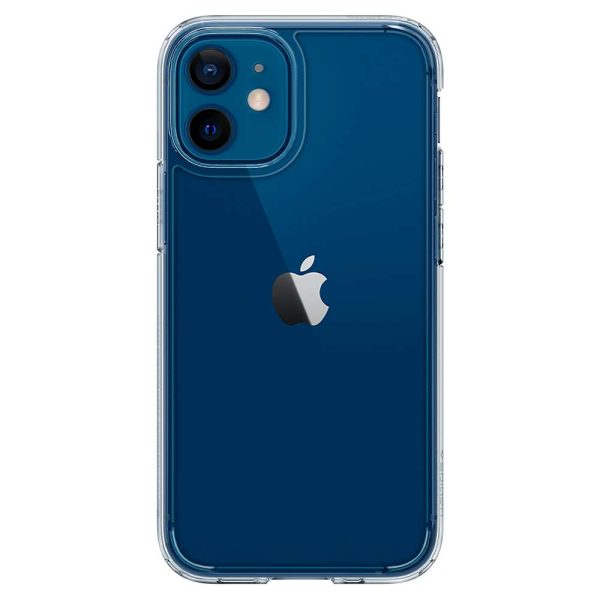 detail_ip12mini_uh_cc_01 Apple iPhone 12 mini Ultra Hybrid TPU + PC Case by Spigen - ACS01745 - Crystal Clear - Image 2
