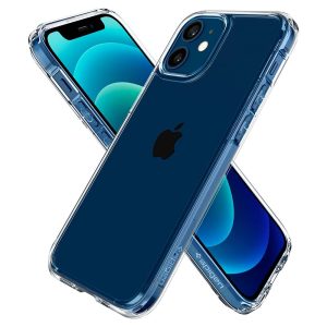 Apple iPhone 12 mini Ultra Hybrid TPU + PC Case by Spigen - ACS01745 - Crystal Clear - Image 4