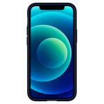 Apple iPhone 12 mini Core Armor Rugged TPU Case by Spigen - ACS01538 - Navy Blue - Image 2
