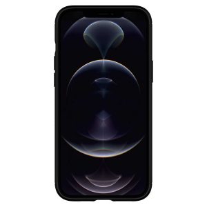 Apple iPhone 12 Pro Max Rugged Armor Case by Spigen - ACS01616 - Matte Black - Image 8
