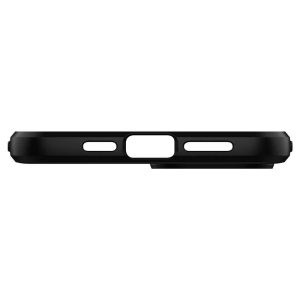 Apple iPhone 12 Pro Max Rugged Armor Case by Spigen - ACS01616 - Matte Black - Image 3