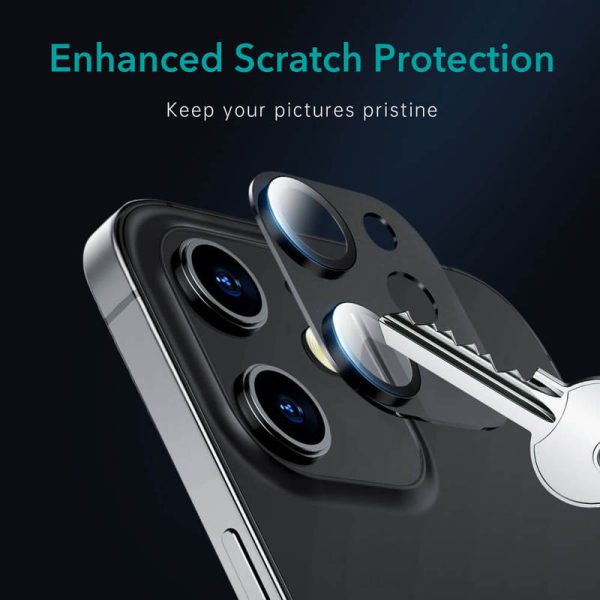Apple iPhone 12 / iPhone 12 mini Camera Lens HD Protector 2 PACK by ESR - Image 2
