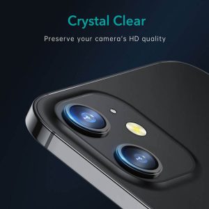Apple iPhone 12 / iPhone 12 mini Camera Lens HD Protector 2 PACK by ESR - Image 6