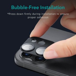 Apple iPhone 12 / iPhone 12 mini Camera Lens HD Protector 2 PACK by ESR - Image 3
