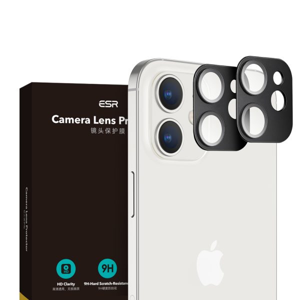 iPhone12 Apple iPhone 12 / iPhone 12 mini Camera Lens HD Protector 2 PACK by ESR - Image 1