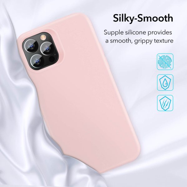 kf1 Apple iPhone 12 Pro Max Cloud Super Soft Case by ESR - Pink Sand - Image 7