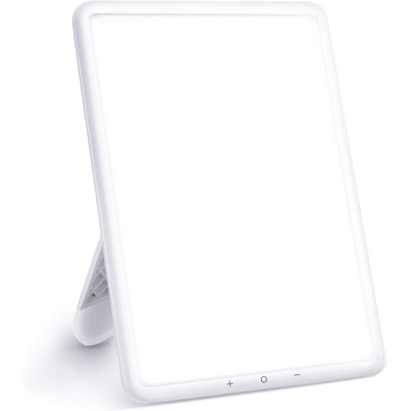 therapy-lamp-taotroincs TaoTronics Light Therapy Lamp, Ultra-Thin UV-Free 10000 Lux Therapy Light, Timer Function, Adjustable Brightness for a Happy Life - TT-CL016 - Image 1
