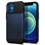 Apple iPhone 12 mini Slim Armor Case by Spigen - ACS01547 - Navy Blue