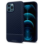 Apple iPhone 12 Pro Max Core Armor Rugged TPU Case by Spigen - ACS01472 - Navy Blue