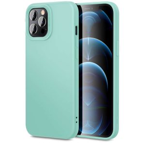 Apple iPhone 12 / iPhone 12 Pro Cloud Super Soft Case by ESR - Mint Green