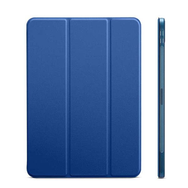iPad Air 5 2022 /iPad Air 4 2020 Rebound Slim Case with Flexible TPU Back & Rubberized Cover - Navy Blue - Image 10