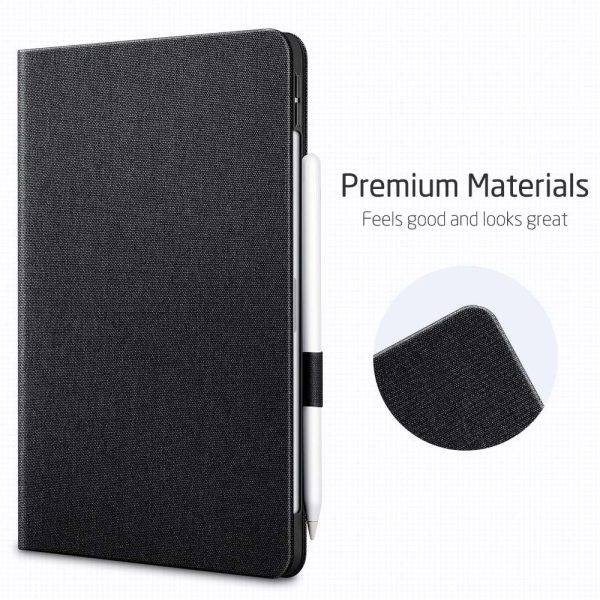 iPad Pro 11" 2020 Urban Premium Folio Case Book Cover Design, Multi-Angle Stand also for iPad Pro 11" 2018 - Black - Image 8