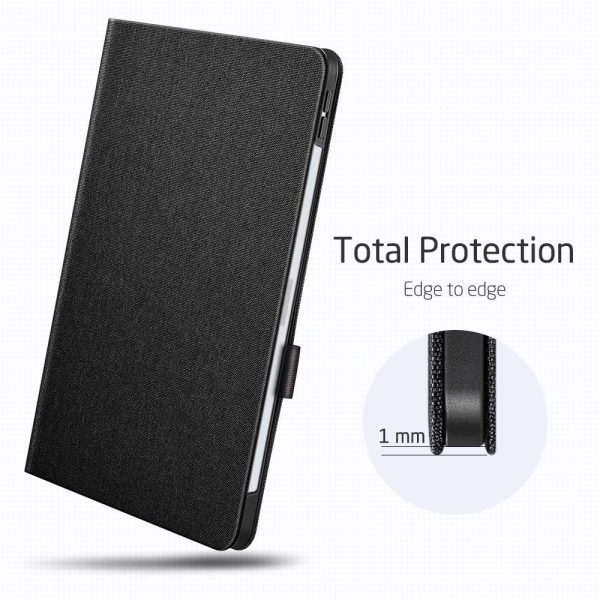 iPad Pro 11" 2020 Urban Premium Folio Case Book Cover Design, Multi-Angle Stand also for iPad Pro 11" 2018 - Black - Image 2