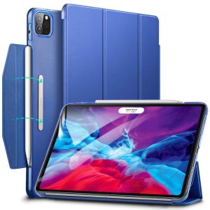 iPad Pro 12.9 2020 Ascend Trifold Hard Smart Case by ESR - Navy Blue also for iPad Pro 12.9 2018