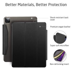 iPad Pro 12.9 2020 Ascend Trifold Hard Smart Case by ESR - Black also for iPad Pro 12.9 2018 - Image 10