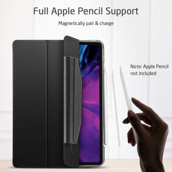 iPad Pro 12.9 2020 Ascend Trifold Hard Smart Case by ESR - Black also for iPad Pro 12.9 2018 - Image 6