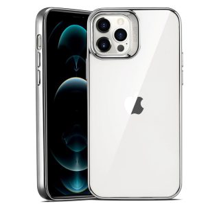 Apple iPhone 12 / 12 Pro Halo Colored Soft Case by ESR - Silver