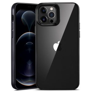 Apple iPhone 12 / 12 Pro Halo Colored Soft Case by ESR - Black
