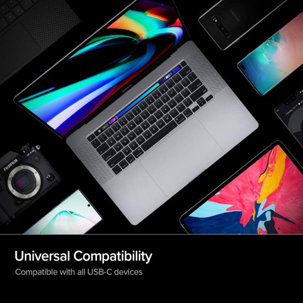 USB C to USB C Power Delivery 3 feet 100W Cable for iPad Air 4th Gen, Galaxy Note 20/Note 20 Ultra/S20/S20+/S20 Ultra/Z Fold 2 - 000CB24746 - Black - Image 2