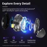 Tronsmart Apollo Bold Upgraded APP Dec 2020 Version Improved ANC TWS Bluetooth 5.0 Headphones, Active Noise Cancelling, 30 Hours of Playtime, IPX45 Waterproof, CVC 8.0 and 6 Microphones - Image 2