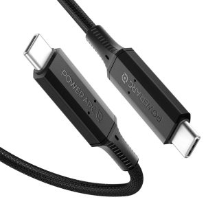 USB C to USB C Power Delivery 3 feet 100W Cable for iPad Air 4th Gen, Galaxy Note 20/Note 20 Ultra/S20/S20+/S20 Ultra/Z Fold 2 - 000CB24746 - Black