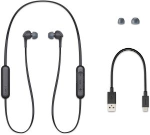 Sony WI-XB400 Wireless In-Ear Extra Bass Headset/Headphones with mic for phone call - Black - Image 4