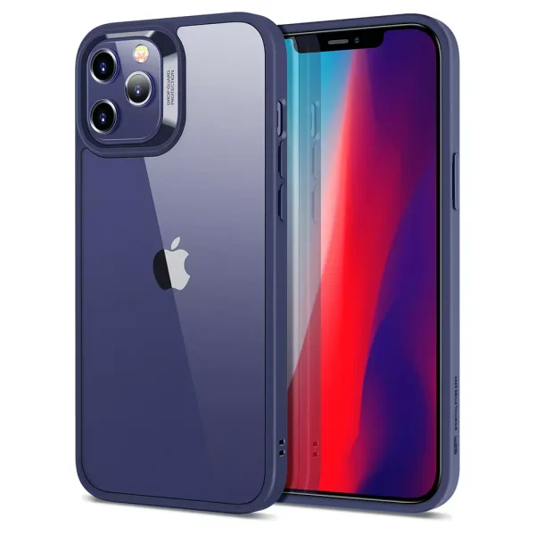 Apple iPhone 12 Pro Max Classic Hybrid Case by ESR – Blue Apple iPhone 12 Pro Max Classic Hybrid Case by ESR – Blue
