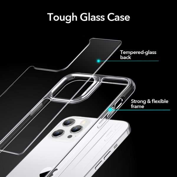 Apple iPhone 12 Pro Max Ice Shield Echo Tempered Glass Case by ESR - Clear - Image 5