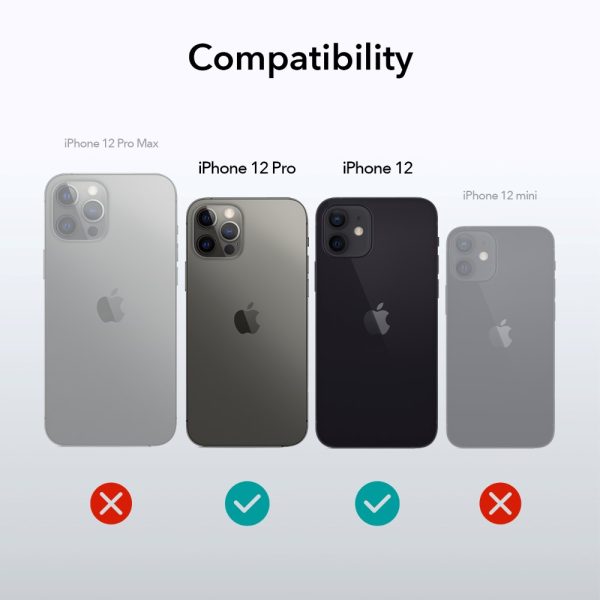 Apple iPhone 12 / iPhone 12 Pro Air Shield Boost Kickstand Case - Black - Image 12