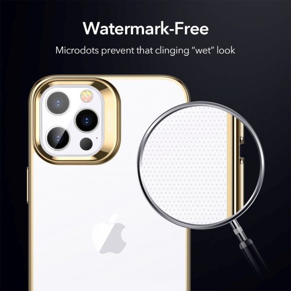 KF4 Apple iPhone 12 Pro Max Halo Colored Soft Case by ESR - Gold - Image 9