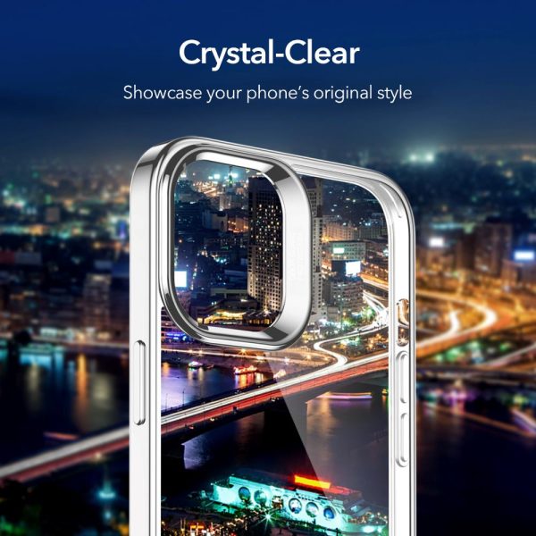 KF5-银 Apple iPhone 12 / 12 Pro Halo Colored Soft Case by ESR - Silver - Image 8