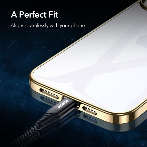 KF6 Apple iPhone 12 Pro Max Halo Colored Soft Case by ESR - Gold - Image 7
