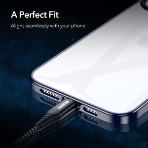 Apple iPhone 12 / 12 Pro Halo Colored Soft Case by ESR - Blue - Image 7