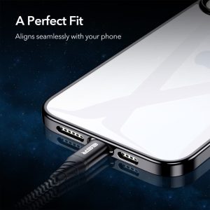 Apple iPhone 12 Pro Max Halo Colored Soft Case by ESR - Black - Image 7