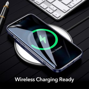 Apple iPhone 12 / 12 Pro Halo Colored Soft Case by ESR - Blue - Image 6