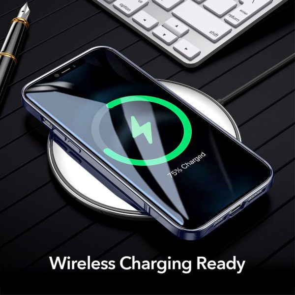 Apple iPhone 12 / 12 Pro Halo Colored Soft Case by ESR - Blue - Image 6