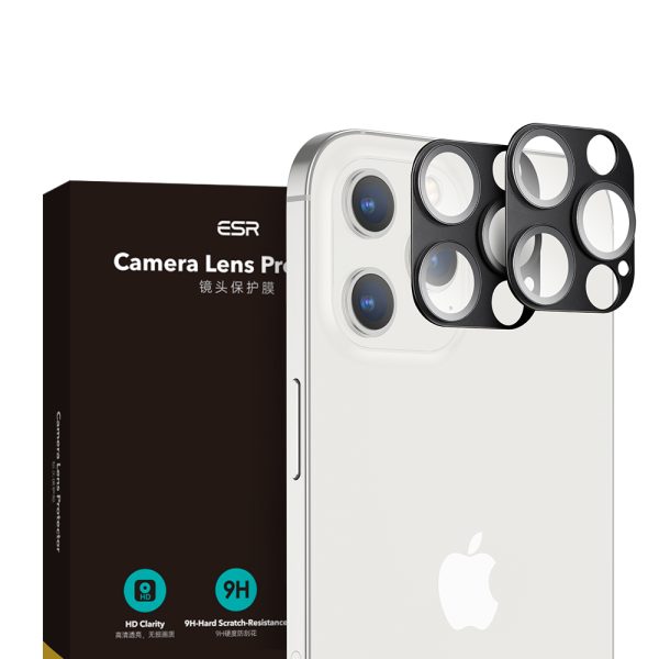 iPhone 12 Pro Max Apple iPhone 12 Pro Max Camera Lens HD Protector 2 PACK by ESR - Image 1
